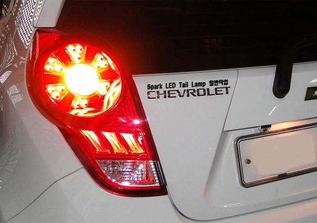 Chevrolet spark лампочки
