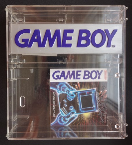 Nintendo Game Boy Classic Case Transparent Acrylcase Box Schutzhülle Gameboy