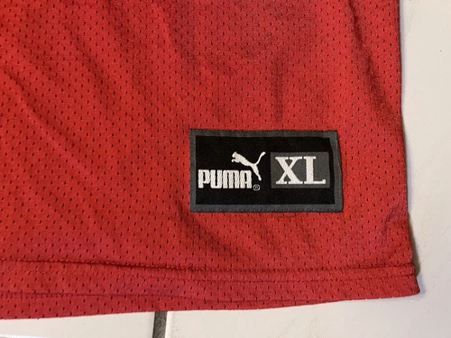Vintage Eric Moulds Puma Buffalo Bills NFL Jersey Men’s XL Red - Picture 3 of 7