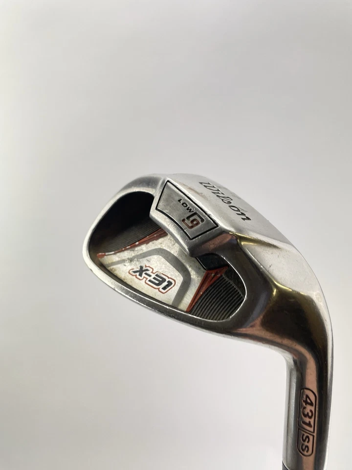 Wilson Golf Pitching Wedge X31 Stiff Flex Stahl / Rechtshänder / neuer Griff /28125 - Bild 2 von 4
