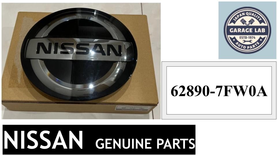 Nissan 62890-7FW0A Genuine Front Grille Emblem Rogue Kicks Radar