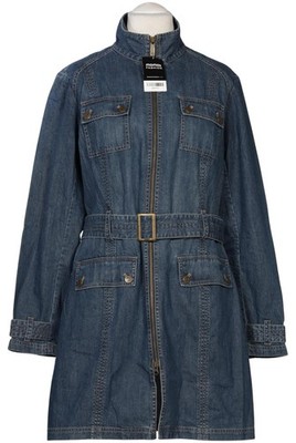 Eddie Bauer Mantel Damen Jacke Parka Gr. XL Baumwolle Blau #gj36zm9
