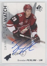 2016-17 SP Authentic Future Watch Auto 214/999 Brendan Perlini #186 Auto 05af