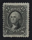 CKStamps: US Stamps Collection Scott#97 12c Washington Unused NG Lightly Crease