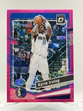 2023-24 Panini Donruss Optic Basketball Card #22 Kyrie Irving - Hyper Pink