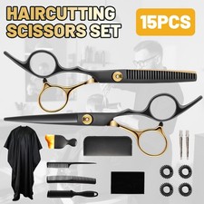 Professional Hair Styling Scissors Set Hairdresser Barber Cutting Thinning Shear