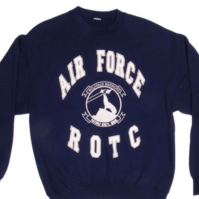 VINTAGE USAF AIR FORCE ROTC SWEATSHIRT 1990s SIZE LARGE