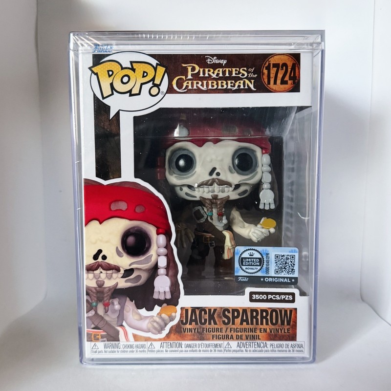 Skeleton Jack Sparrow Funko Pop LE 3500 Pieces PIRATES of the CARIBBEAN