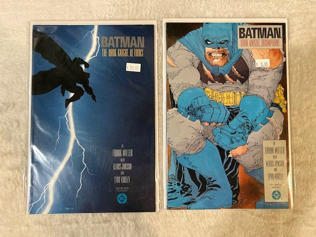 BATMAN THE DARK KNIGHT RETURNS 1-4 & DK2 & DK3 THE MASTER RACE 1-9!!!