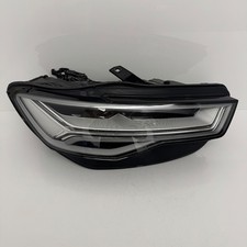 AUDI A6 DRIVERS SIDE RIGHT LED HEADLIGHT 2015 2018 FRONT S6 RS6 FRONT GENUINE