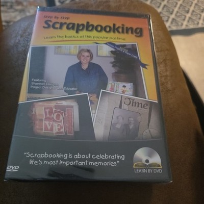 Learn By DVD - Step by Step: Scrapbooking (DVD, 2006)