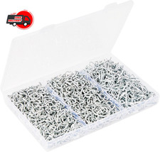 600 Pcs 1/2" 3/4" 3/8" Galvanized Hog Rings Professional Upholstery Hog Rings In