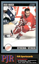 Brad Marsh 1992-93 Score Canadian #293 Detroit Red Wings
