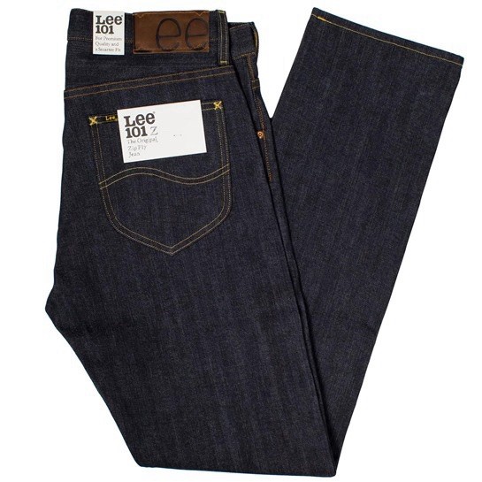 Lee 101 Z Jeans Dry Indigo Selvage 13.75 oz Men's Size 30x34 | eBay