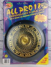 NEW SEALED Imperial 1995 All Pro 180 Frisbee Flying Disc Black  Gold