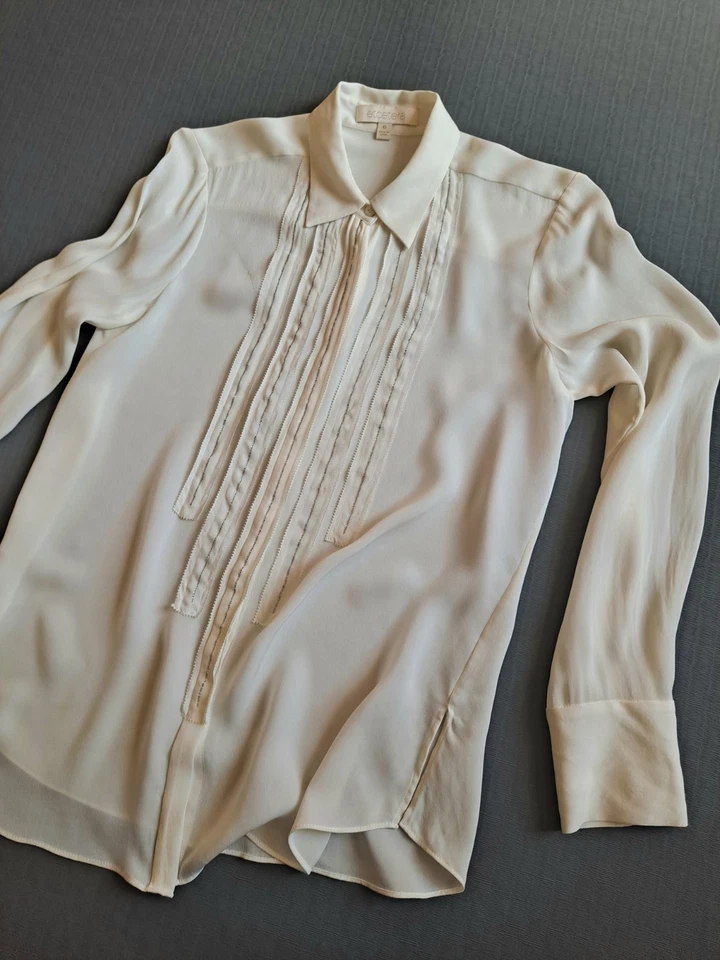 Blusa Etcetera Crema Talla 6 Foto 3 de 4