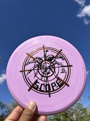 NEW Doomsday Discs Survival Scope, 176g Lilac w/ Black/Copper Stamp ️ 