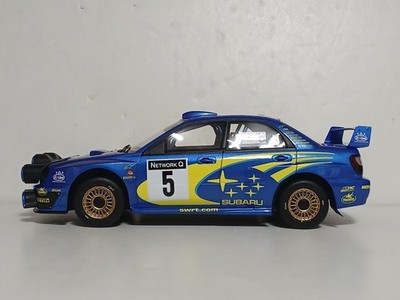 OTTO mobile 1/18 Subaru Impreza WRX STI Night Lights RAC Rally 2001(OT391)