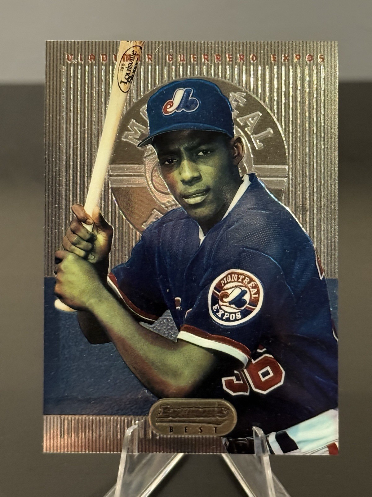 1995 Bowmans Best #2 Vladimir Guerrero Rookie - NM-MT - Gorgeous!