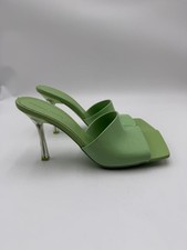 Women s Bottega Veneta Rubber Mule Sandals in color pistachio Size 41