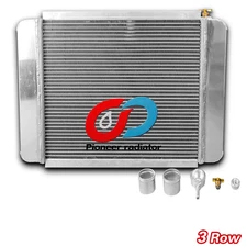 209661B Universal Aluminum Custom Performance Radiator Kit - 20" x 16" Overall