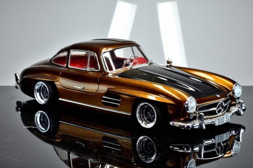 Kit modellino 1/24 Tamiya Mercedes-Benz 300Sl plastica auto replica da collezione scala - Foto 4 di 10