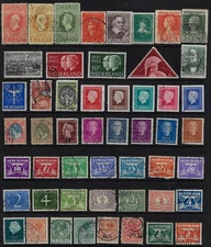 Old Original Collection 51 Different Netherlands Stamps Very Rare