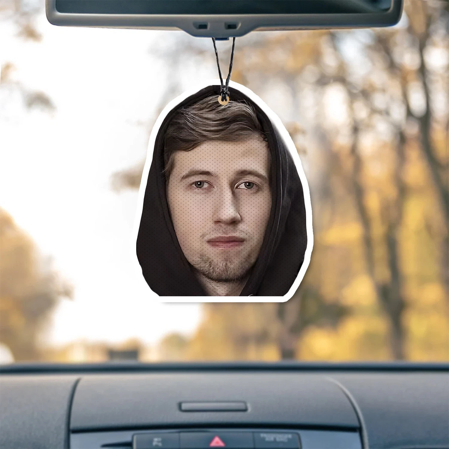 A Walker Unscented Hanging Car Air Freshener Freshie