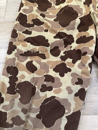 Vintage Cabelas Men's Goretex Hunting Pants 2XL Duck Camo Insulated USA *FLAW - Picture 5 of 21
