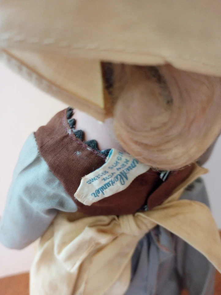 MUÑECA CENICIENTA POBRE PLÁSTICO DURO MADAME ALEXANDER 14" VINTAGE Foto 4 de 4