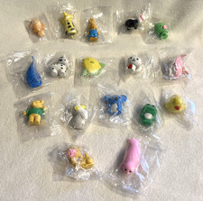 New Sealed Iwako Eraser Lot Of 17 Animals - No Duplicates