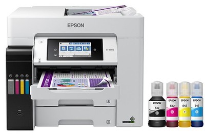 Epson EcoTank Pro ET-5850 All-in-One Printer - Certified Refurbished
