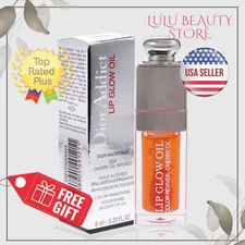 Christian Dior Addict Lip Glow Oil ~Cherry Oil  004 Coral (6ml) 0.20 oz.