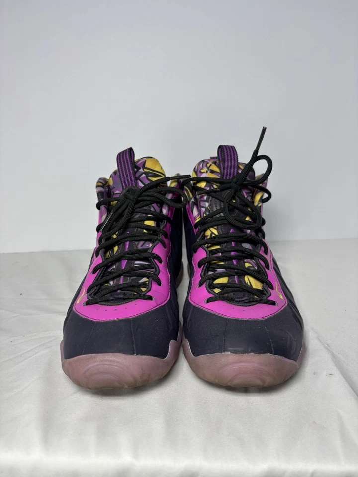 Nike Little Posite One Cave Púrpura Zapatos Juveniles Talla 7Y Baloncesto DC6210-500 Foto 2 de 3