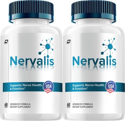 (2 Pack) Nervalis Capsules   Nervalis Natural Ingredients Glycogen Support