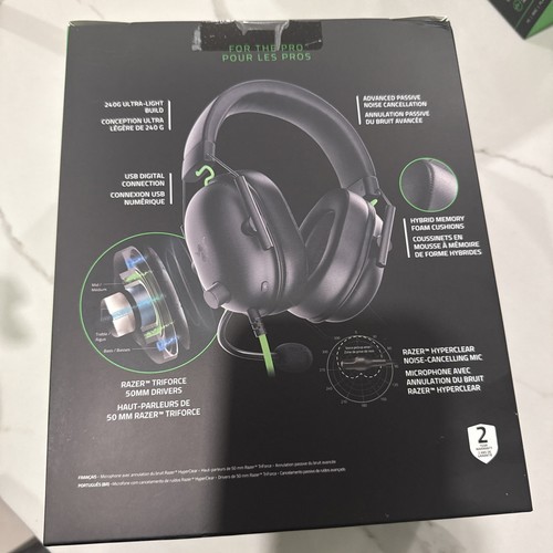NEW Razer BlackShark V2 X USB Wired Gaming Headset - Black - RZ04-0457 - Picture 3 of 4