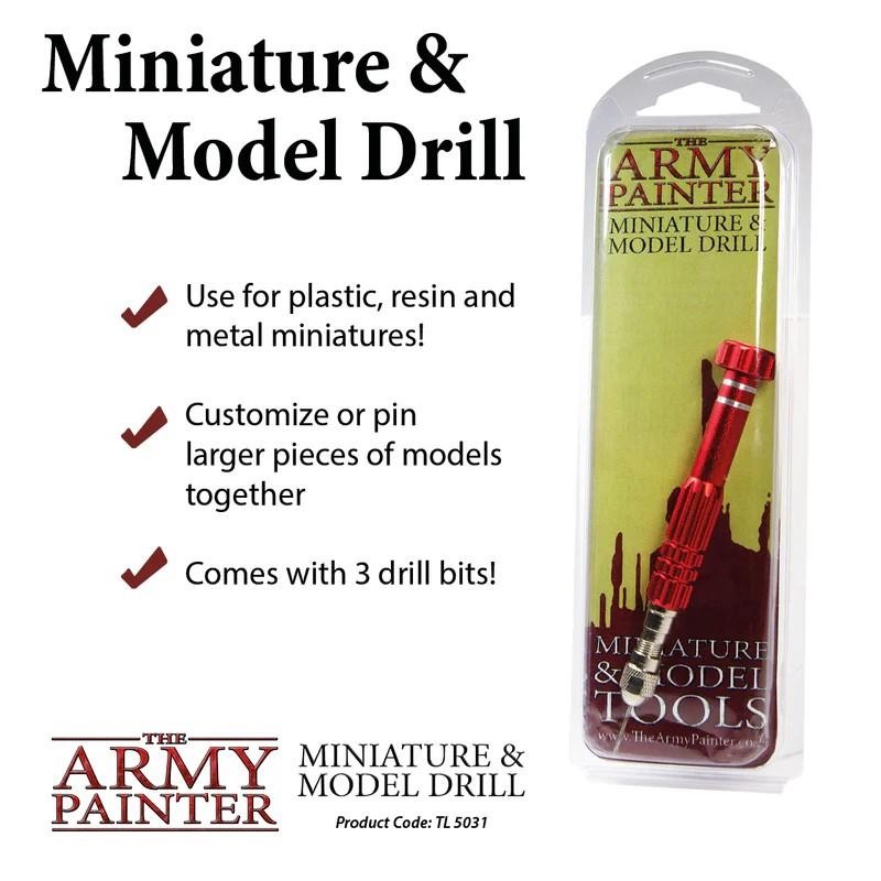The Army Painter Miniature & Model Hand Drill (Inc 3 Drill bits) TL5031 - Image 5