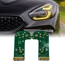 For BMW Z4 2019-2023 Lemon yellow DRL Boards Angel Eyes Headlights Ballast Chip