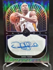 2019-20 Panini Obsidian DEREK FISHER Galaxy Auto #'d 1/60  1st #GA-DFS Auto