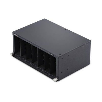 StarTech.com 7-Slot Unmanaged Media Converter Chassis, 10in Rackmount for MCM