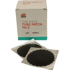 REMA TIP TOP B-2 1-3/4" Round Black Edge Tube Patch - Box of 30