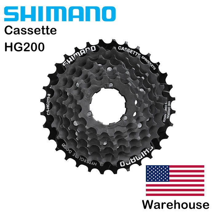 Shimano Altus CS-HG200-8 Cassette 8 Speed 12-32T MTB Mountain Bcicycle Bike