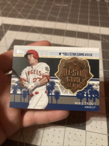 2017 Topps Mike Trout MLBAS-MT Medallion Card