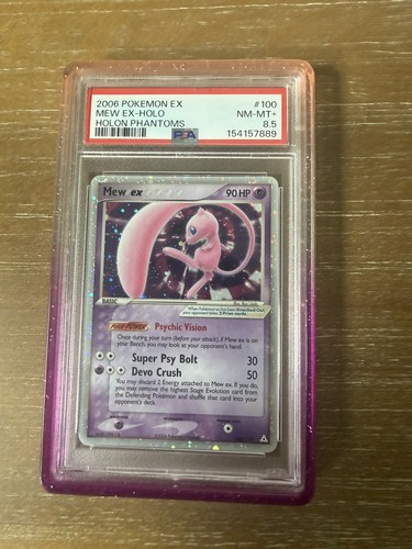 Mew ex graded PSA 8.5 for sale on eBay
