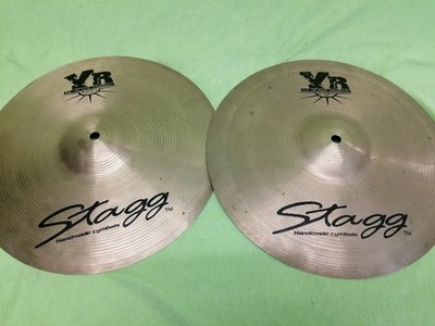 14'' HiHat-Becken ''STAGG R-HM14 handmade'' Cymbals Becken f.Schlagzeug Drumset