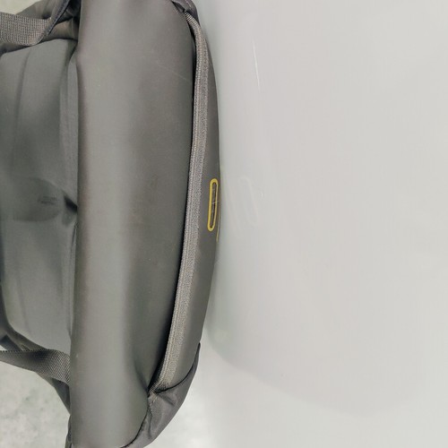 The North Face Kaban Backpack Gray Gold Transit Travel Laptop Hike - Picture 11 of 17