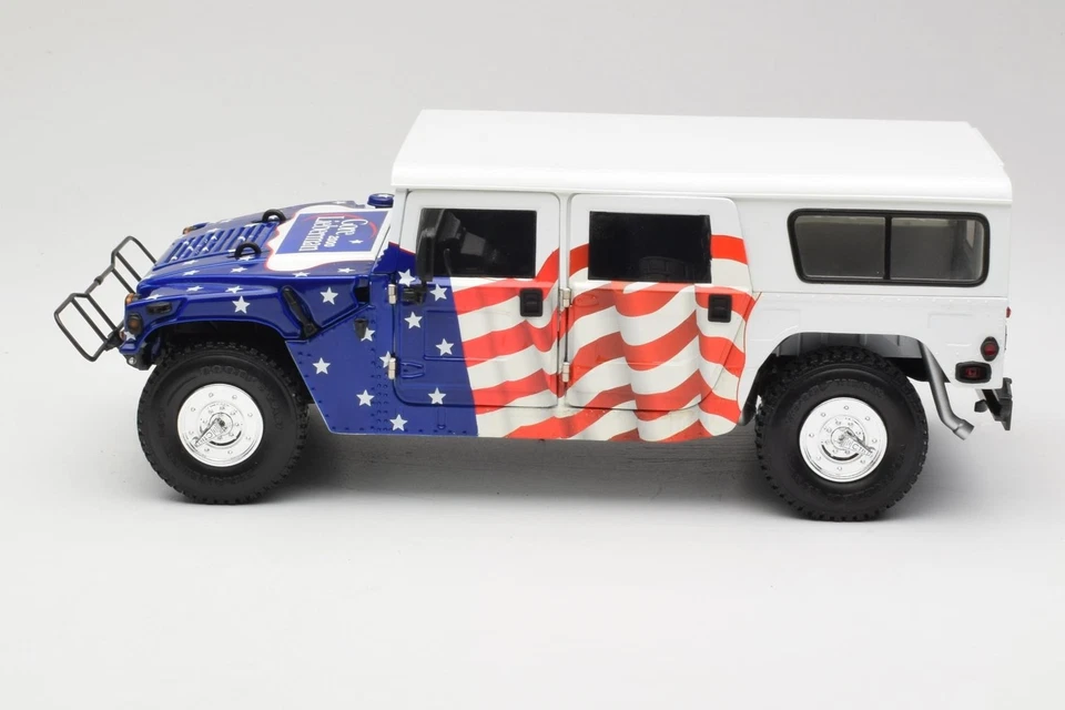 01807 Hummer H1 AM General Gore-Lieberman Humvee America Exoto 1/18 - Immagine 4 di 4