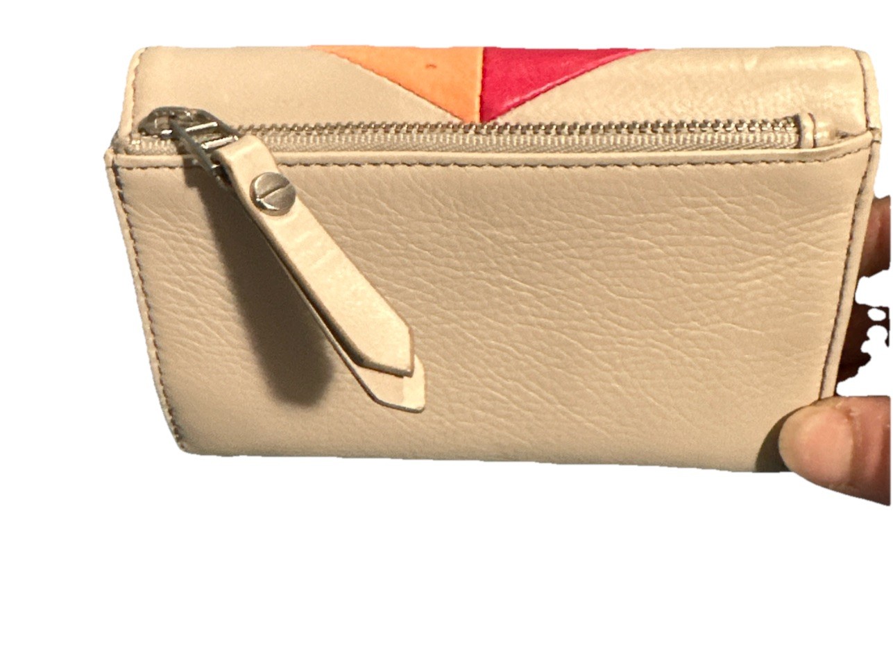 2 Fossil Wallets Dawson Pebbled Leather Green & M… - image 21