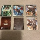 Uncharted 1, 2 & 3 Trilogy 3 Games (PlayStation 3 PS3) All Complete w/ Manual