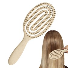 Hair Brush Wet And Dry Detangling Shower Comb Soft Bristle Hairbrush For Women